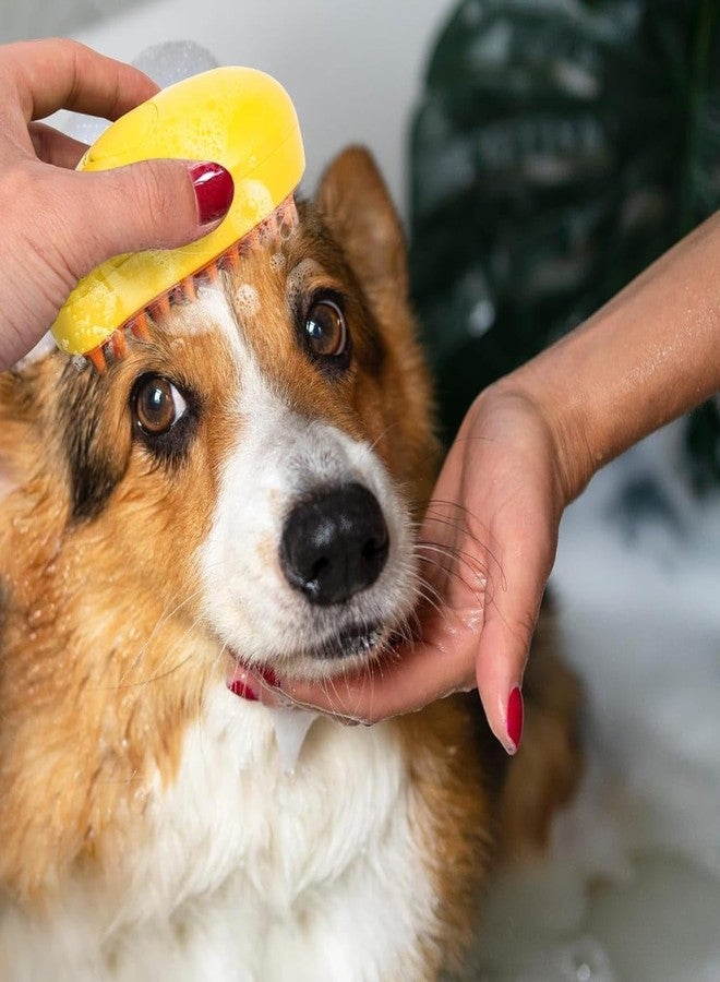 ABTER Mango Cat Steam Brush, Pet Grooming Tool with Steam Function, Orange and Yellow - Image 4